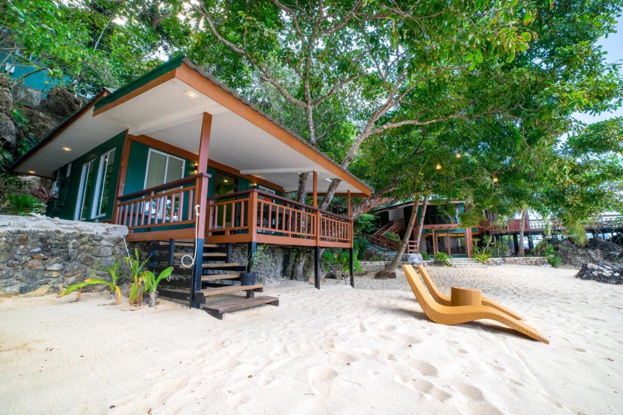 Kudugman Beach Cottages - El Nido Exteriör bild