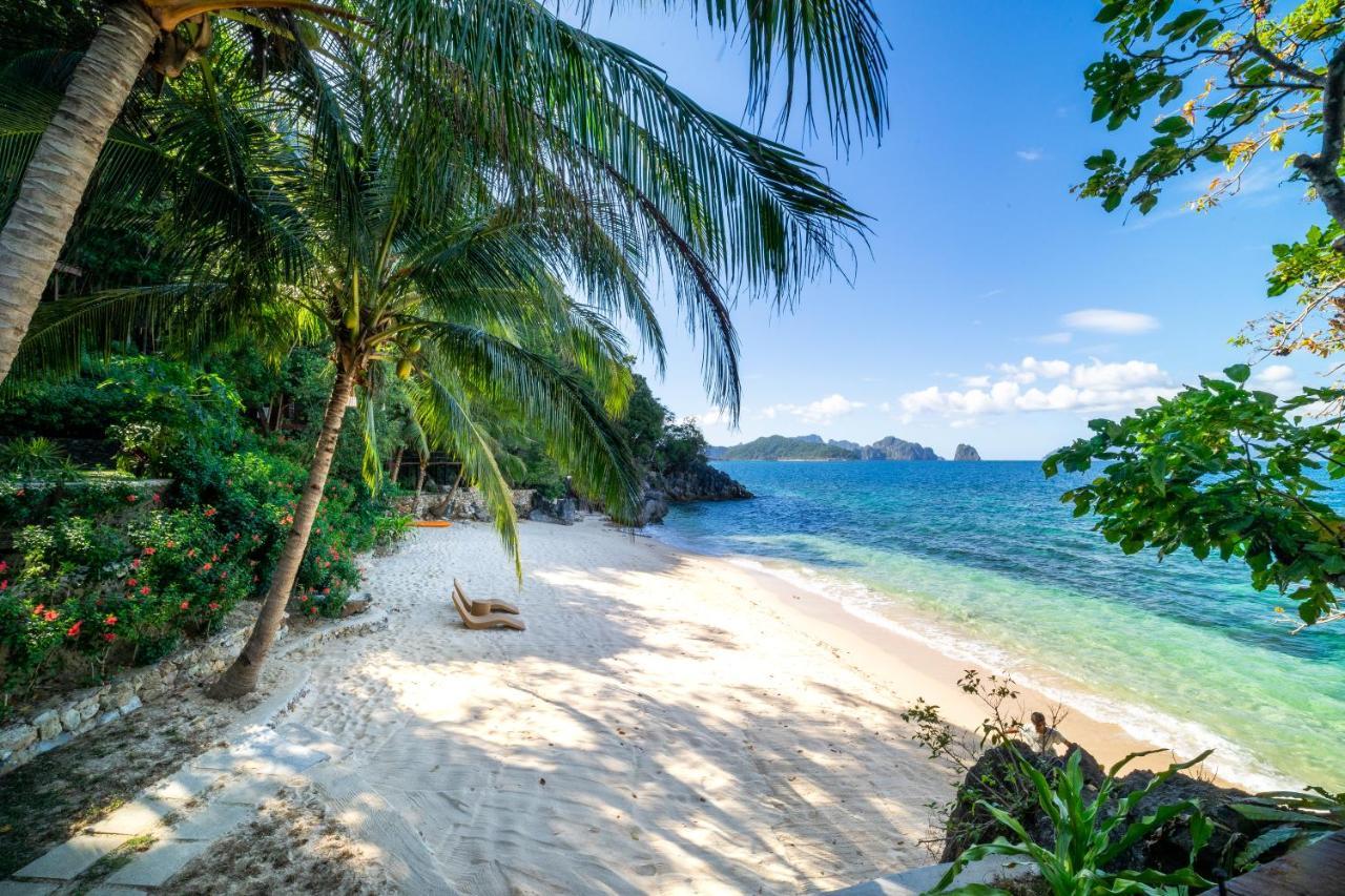Kudugman Beach Cottages - El Nido Exteriör bild