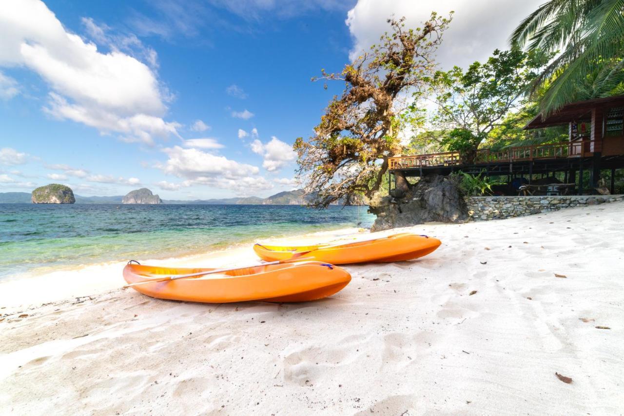 Kudugman Beach Cottages - El Nido Exteriör bild
