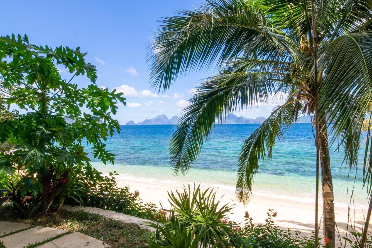 Kudugman Beach Cottages - El Nido Exteriör bild