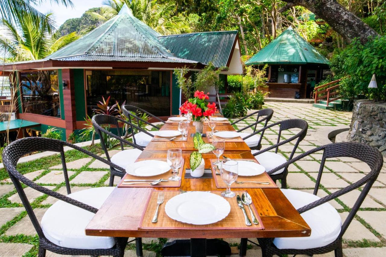 Kudugman Beach Cottages - El Nido Exteriör bild